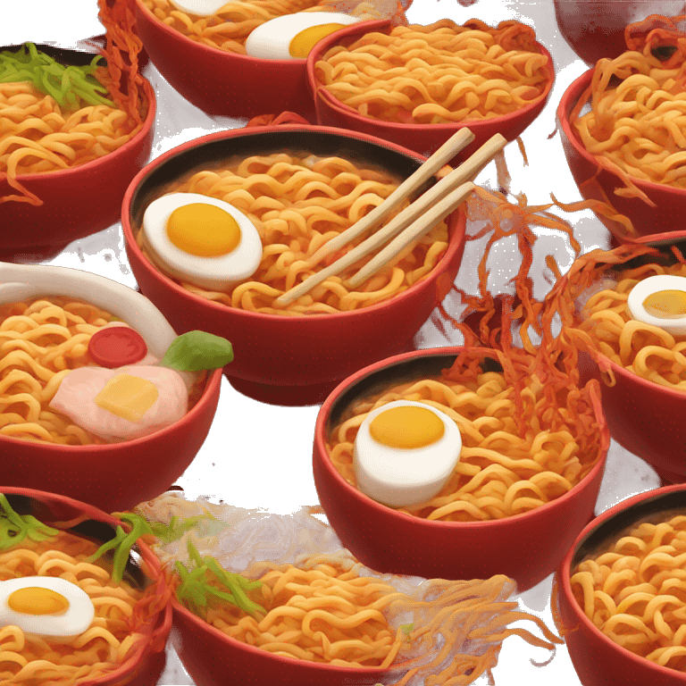 spicy red ramen emoji