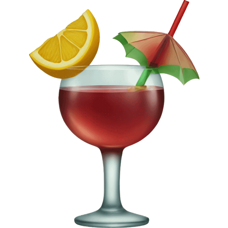 Cocktail emoji