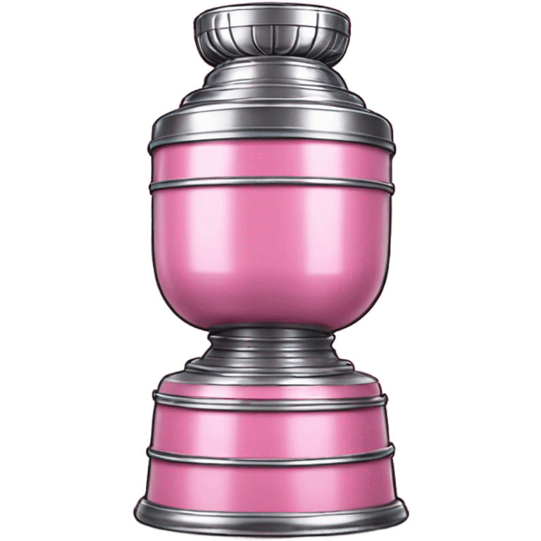 a pink stanley cup emoji