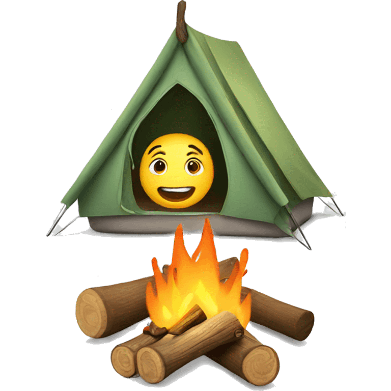 camping  emoji