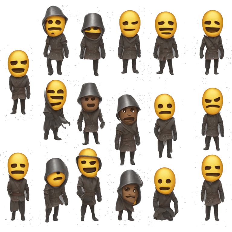 iron mask has his own pants emoji