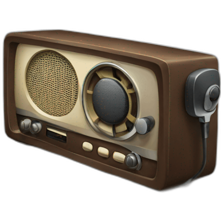 Radio  emoji