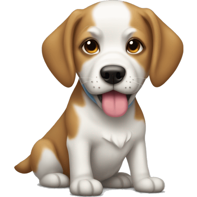 Un emoji de un perrito zhit zu  emoji