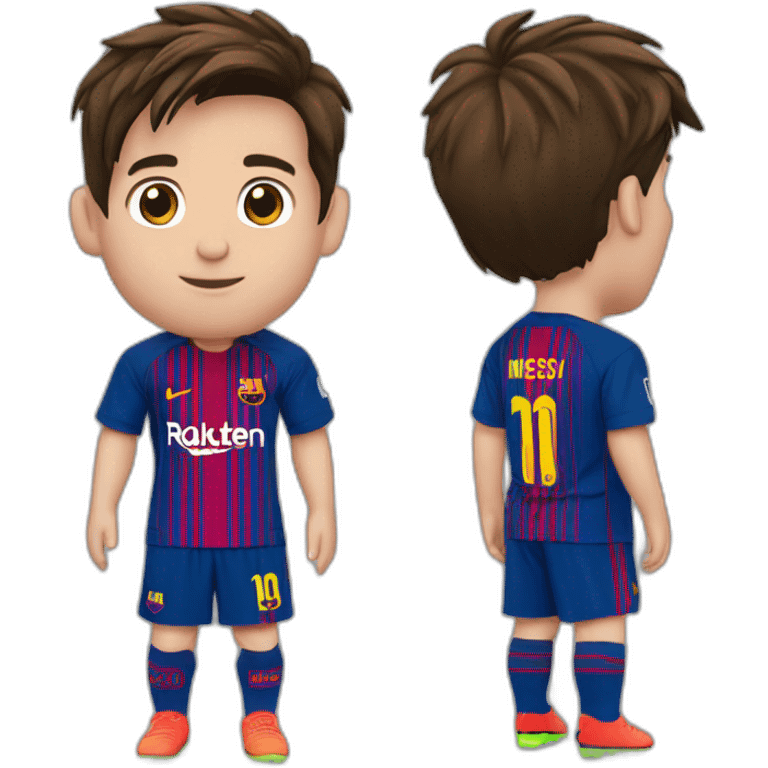 Leonel messi de niño emoji