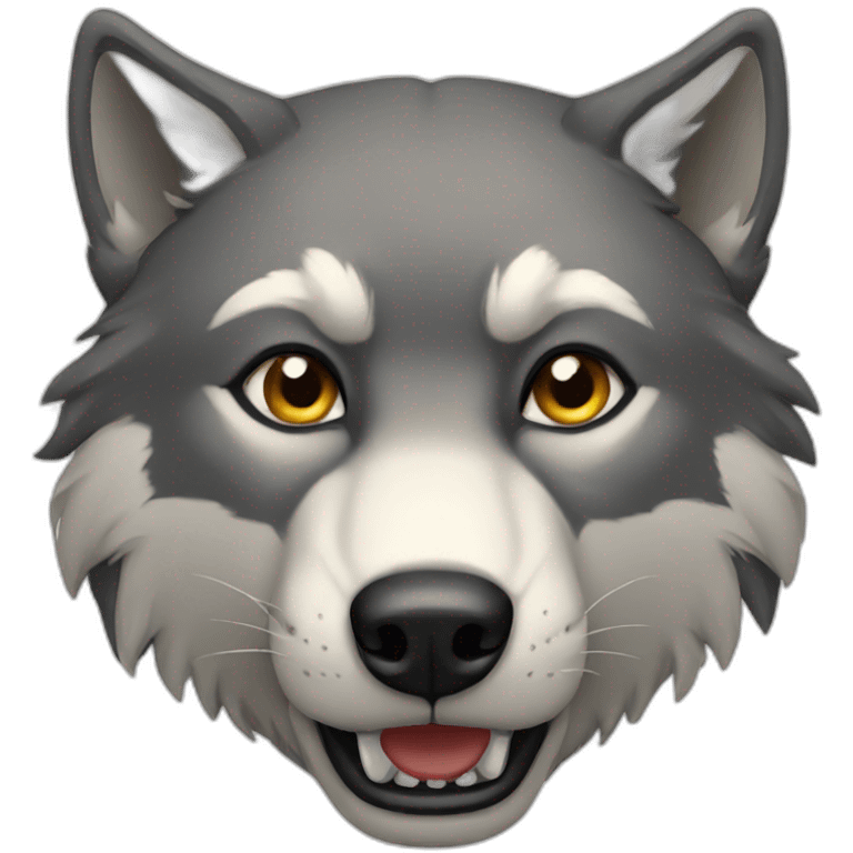 Wolf emoji