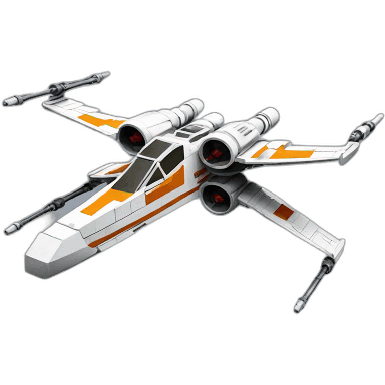 x-wing fligter emoji