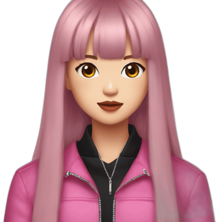 Lisa de Blackpink emoji