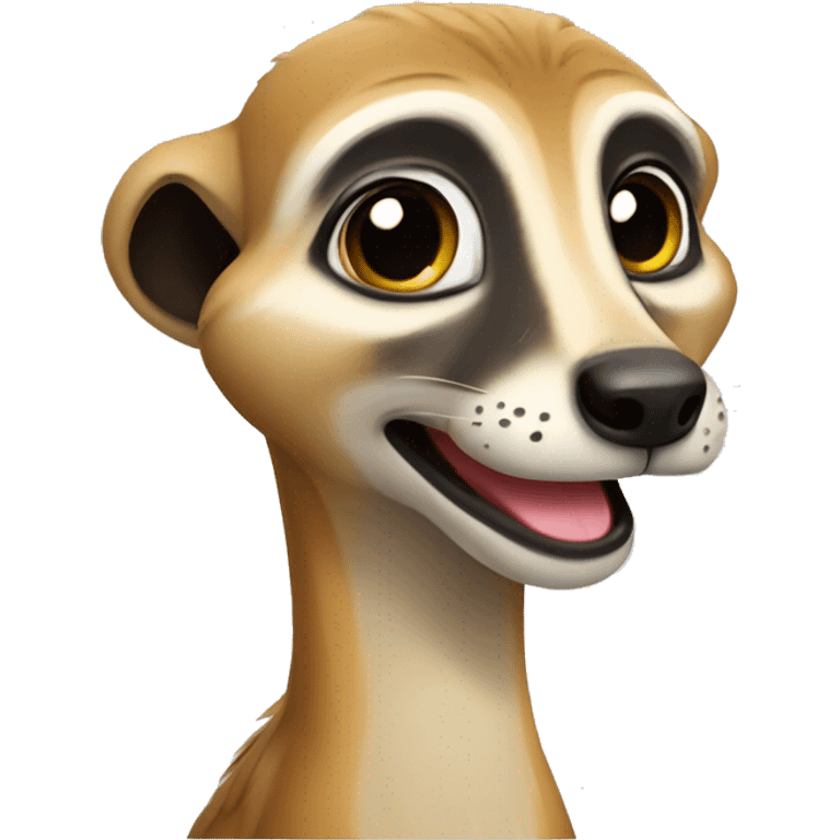 Suricate heureux emoji