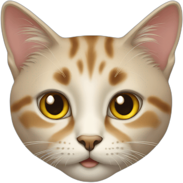 Cat 3 colour emoji