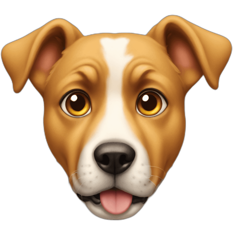 suspicious dog emoji