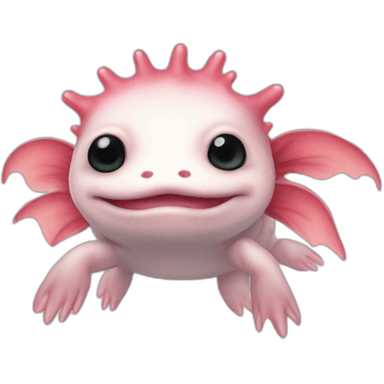 cute axolotl emoji