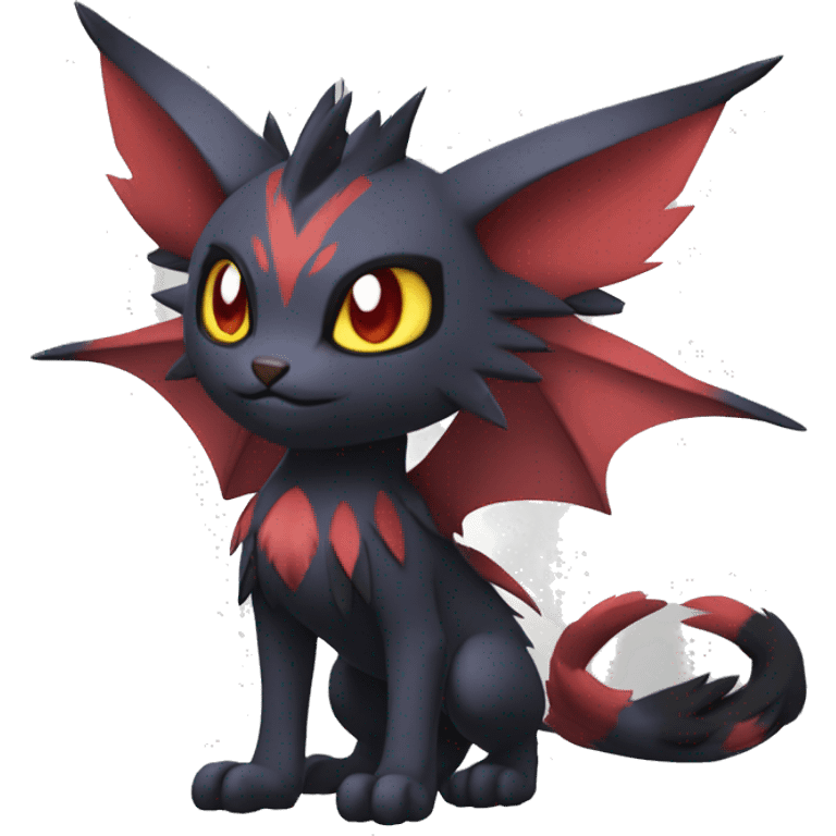 Noivern-Litten-Zorua full body emoji