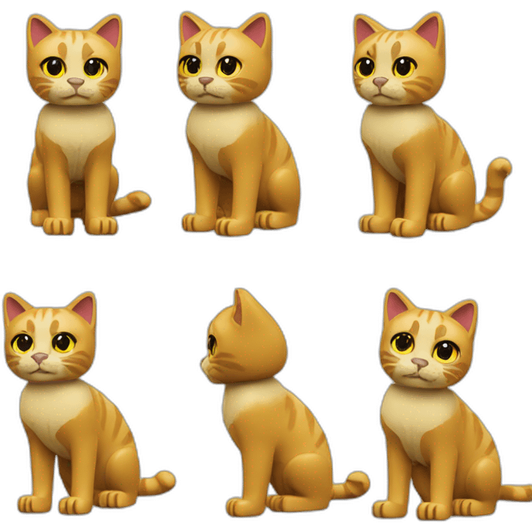 Lego cat emoji