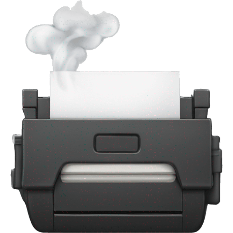 cartridge with smoke emoji