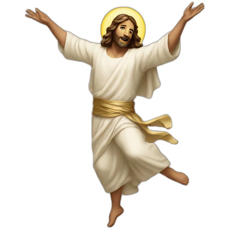 Jesus dancer emoji