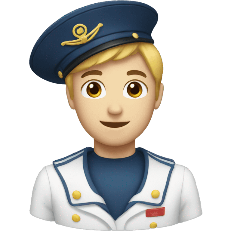 A sailor cap emoji