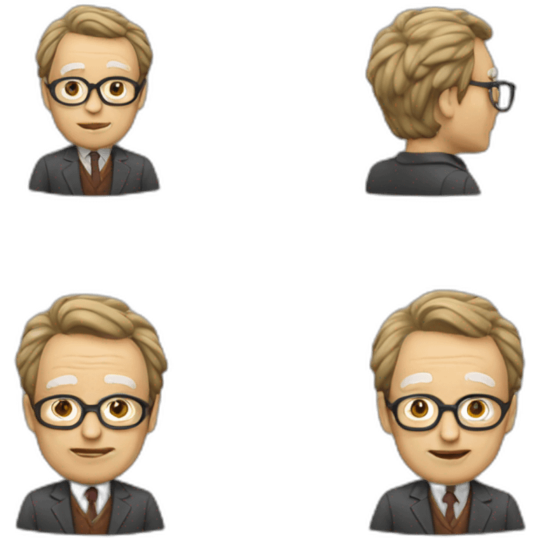 The Professor emoji