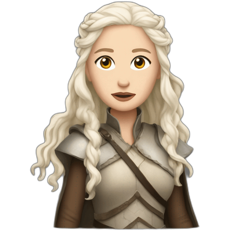 Daenerys Targaryen from game of thrones emoji