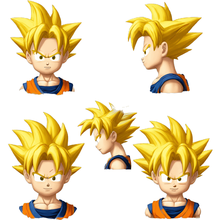 Goku de dragon ball z emoji