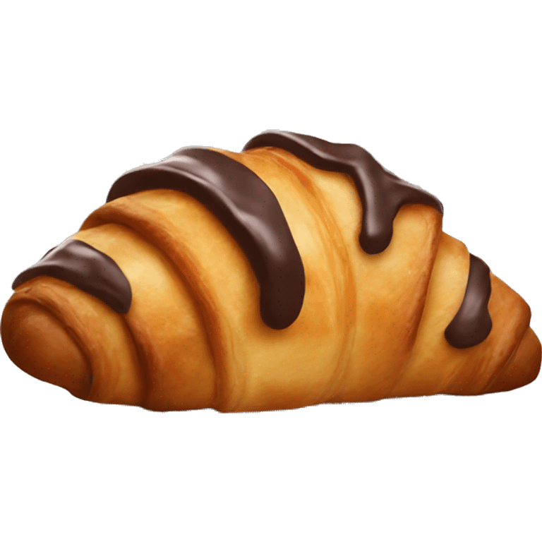 chocolate croissant  emoji