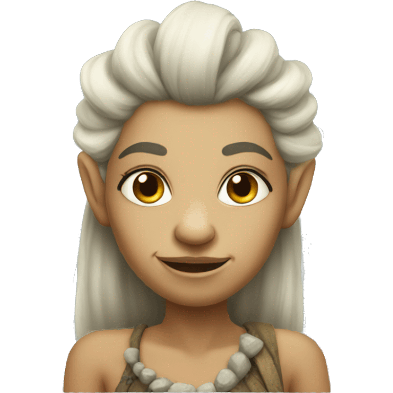 Female troll queen emoji