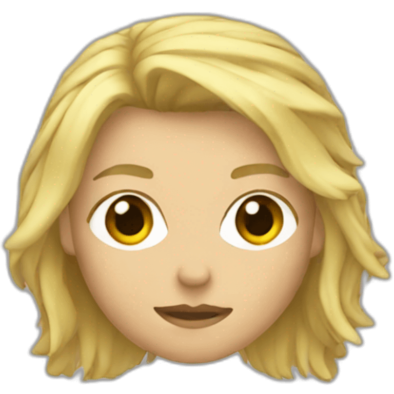 Blonde Samurai emoji