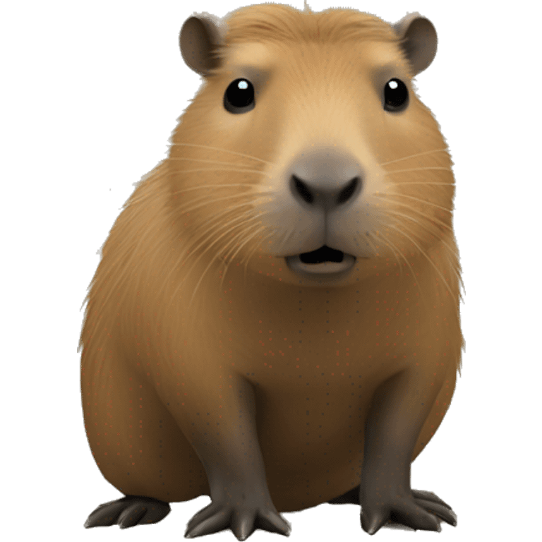 Un. Capybara, détective. emoji