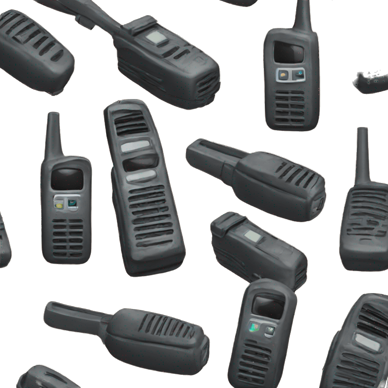 80's Walkie talkie emoji