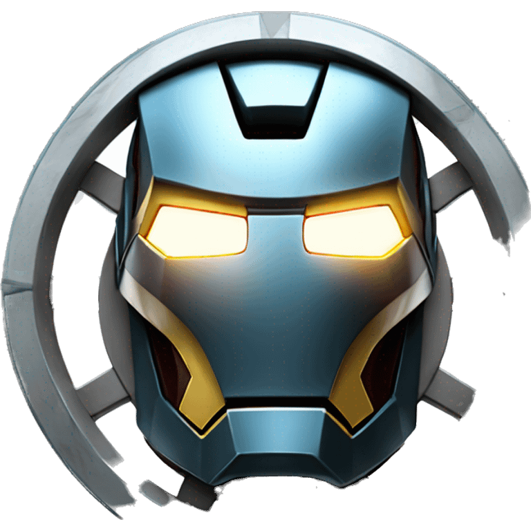 Iron Man Arc Reactor Symbol emoji