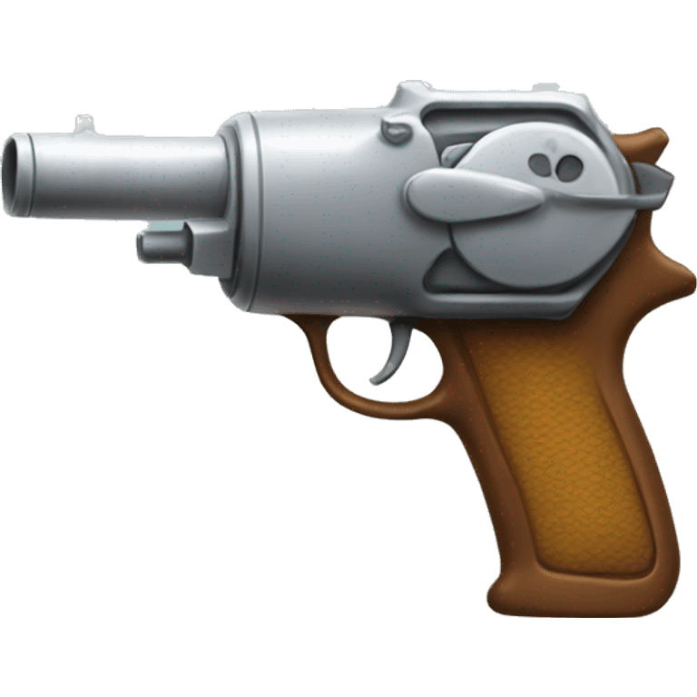 T-Shirt gun emoji