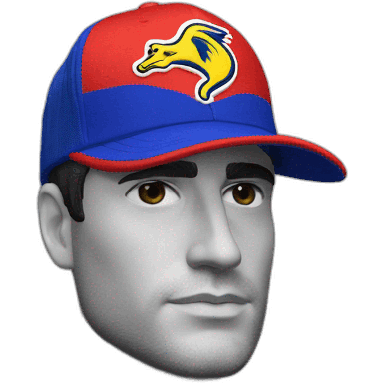 Carlos sainz Ferrari cap emoji