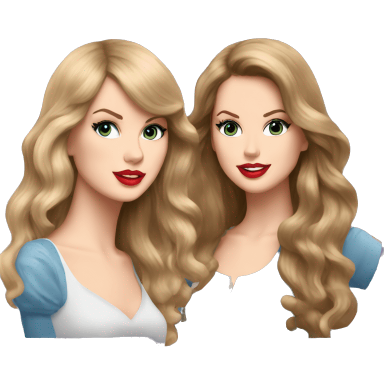 taylor swift and lana del rey  emoji