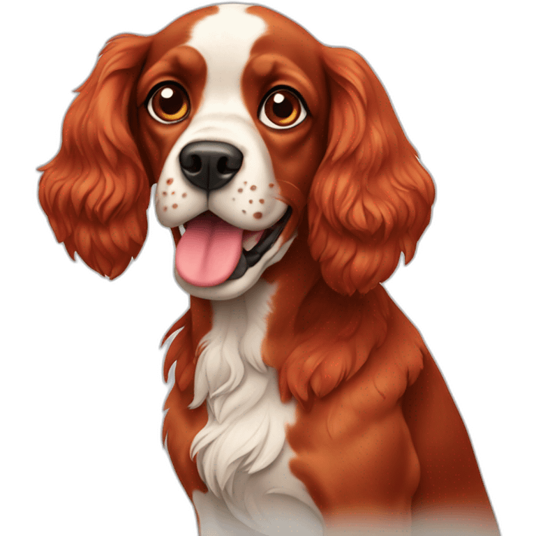 red spaniel in panama emoji