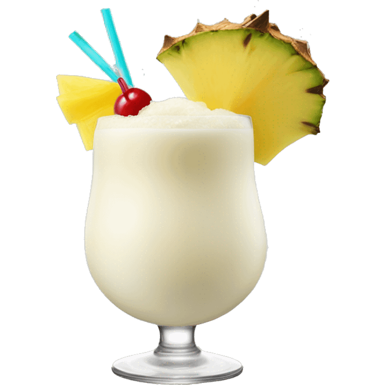 pina colada cocktail emoji