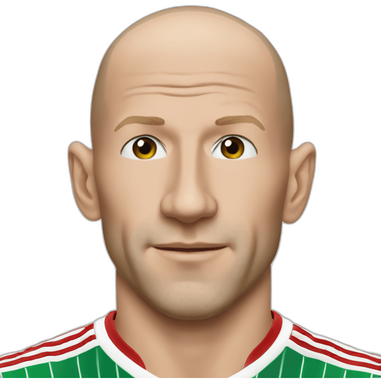 Arjen robben with bayern emoji