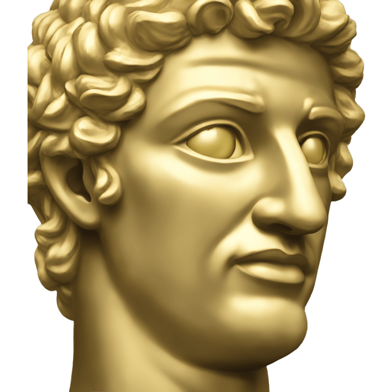 greec statue gold emoji