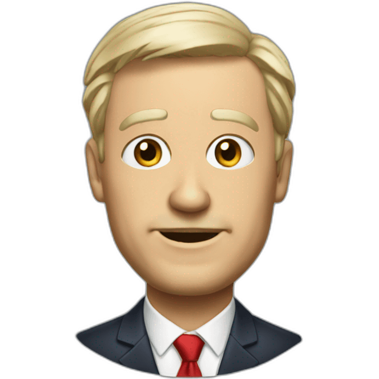 Politician - man - emoji