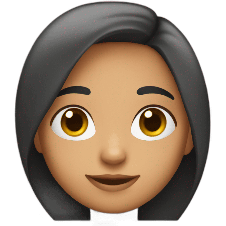 Chilean girl in love emoji