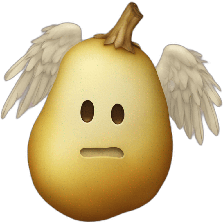 Patate avec des ailes emoji