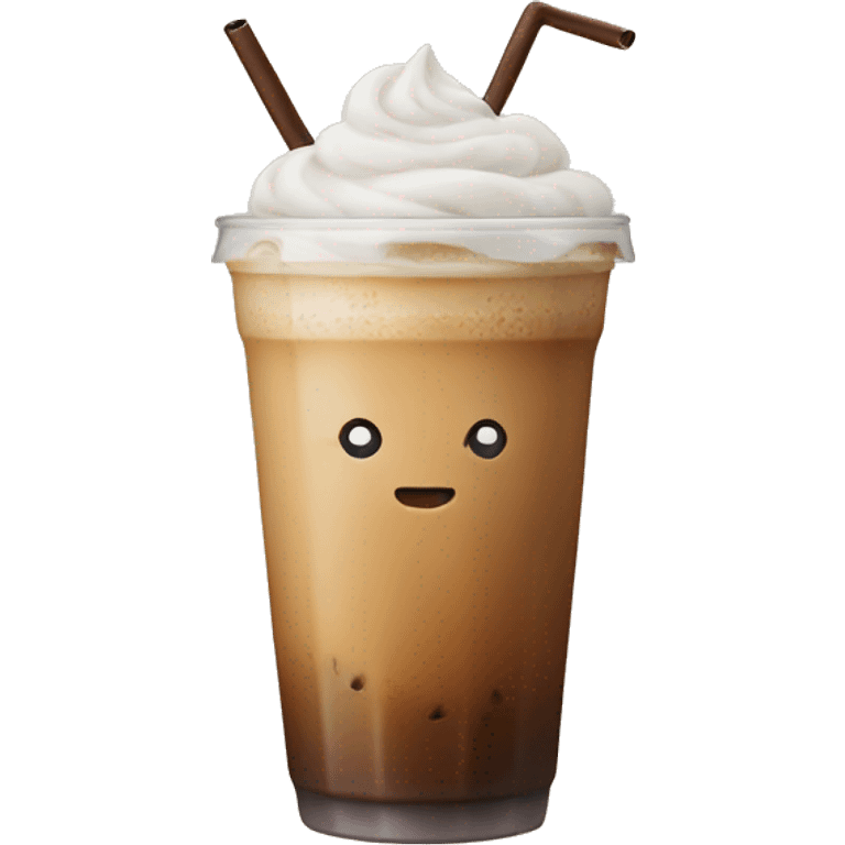 iced latte emoji