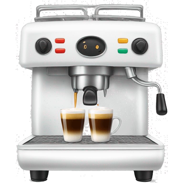 white espresso machine emoji