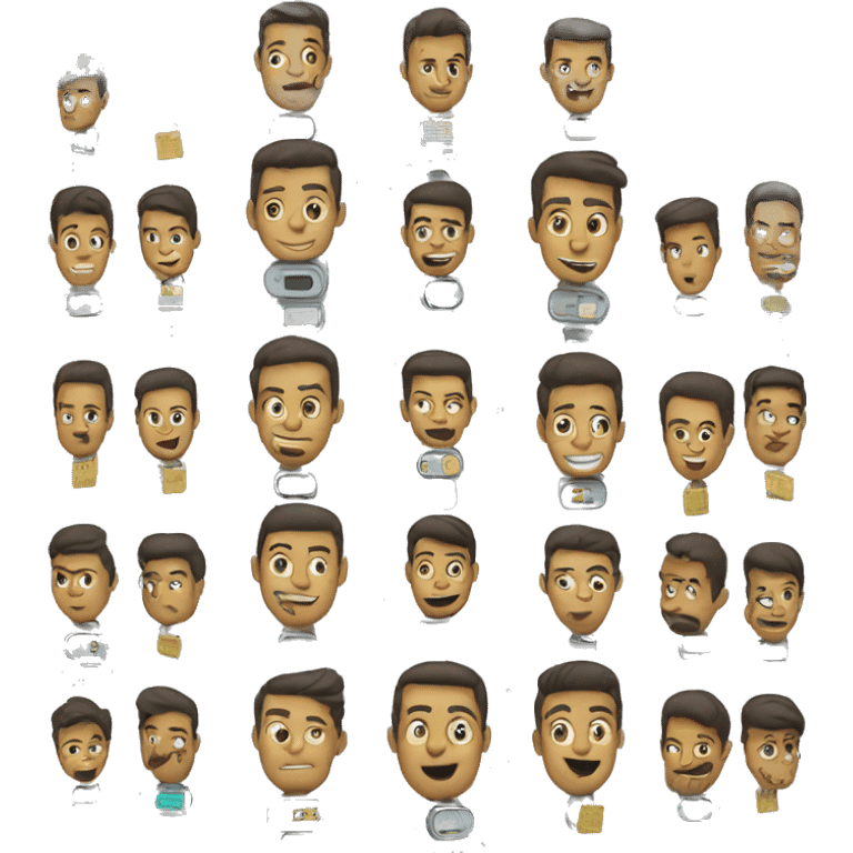 coding on monitor emoji