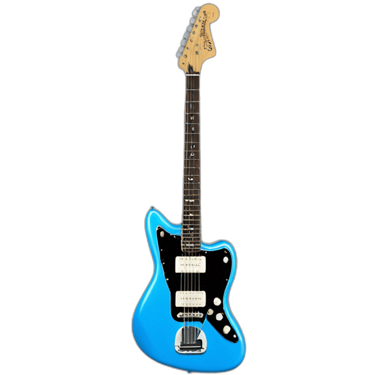 blue fender Jazzmaster emoji