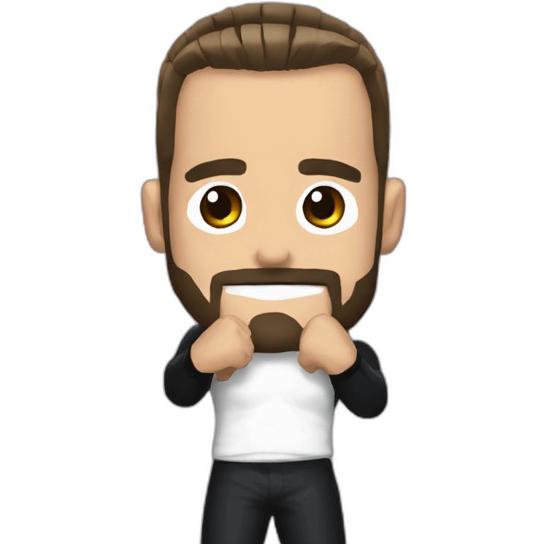 CM Punk cross hand emoji