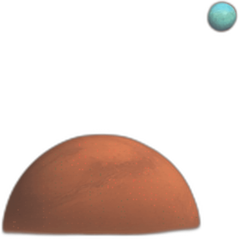 Mars Planet emoji