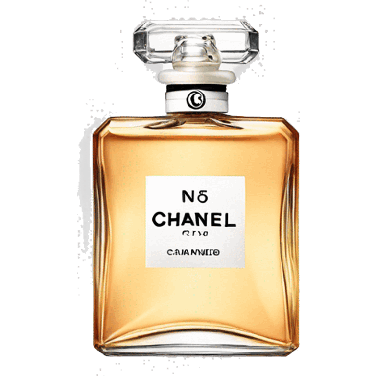 Chanel no. 5 bottle emoji