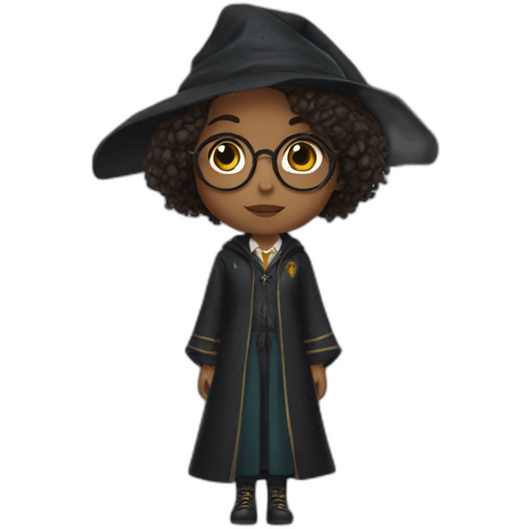 girl with harry potter outfit emoji