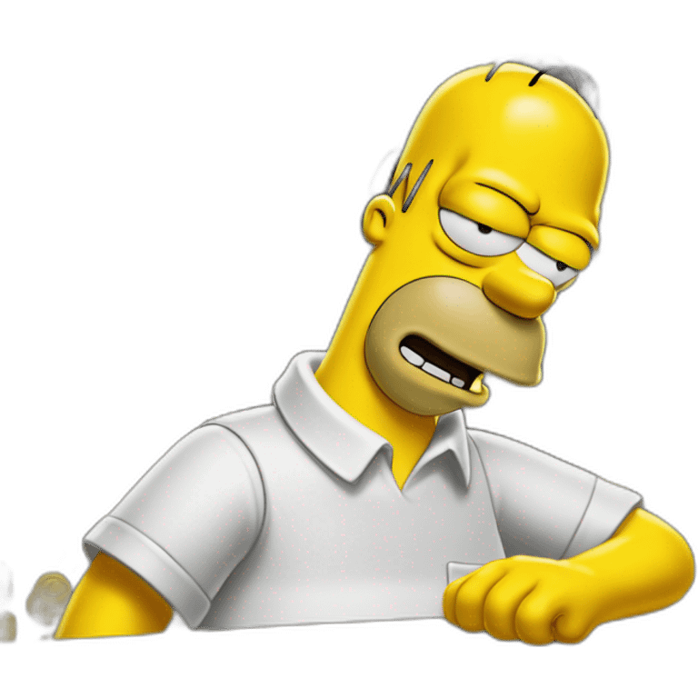 Homer simpson Metro-Goldwyn-Mayer emoji