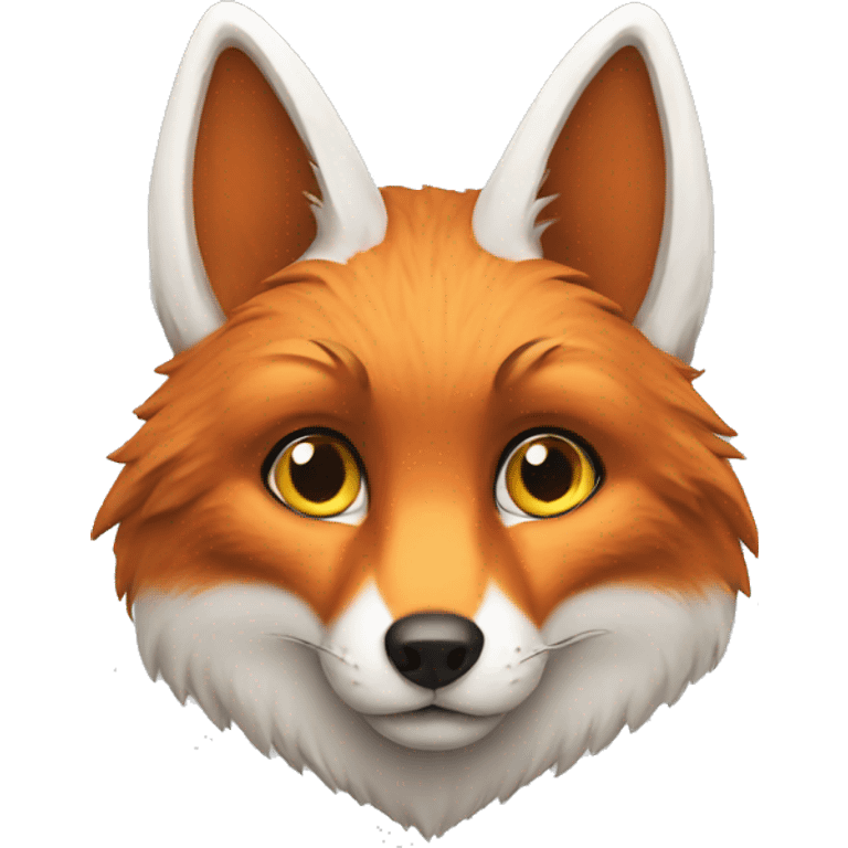 Fox WHITE emoji