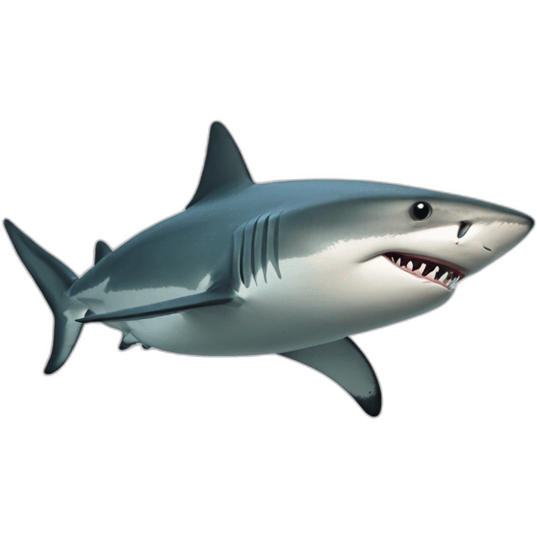 Requin pas content emoji